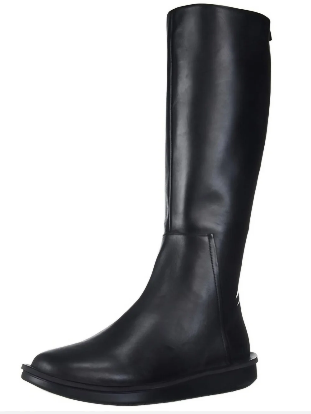 Camper Formiga Leather Riding Boots Black - 35/5 US